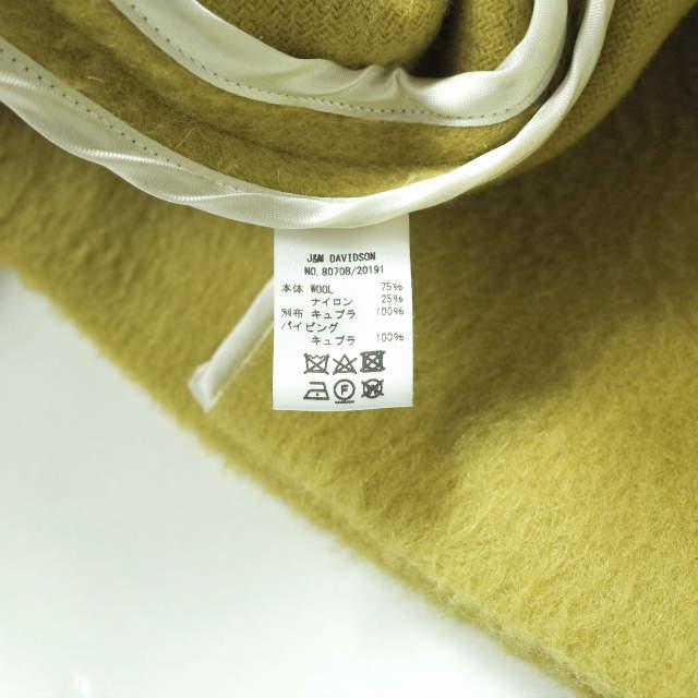 J＆M Davidson ジェイアンドエムデヴィッドソン 日本製 Aラインウールコート 80708/20191 6 イエロー チェスター ロング アウター g10110 |  | 06