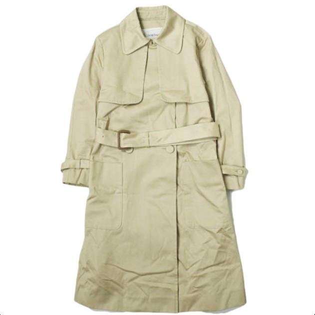 J＆M Davidson ジェイアンドエムデヴィッドソン 日本製 コットンツイル トレンチコート 7923C-20140 6 ベージュ ロング アウター g10114 | 