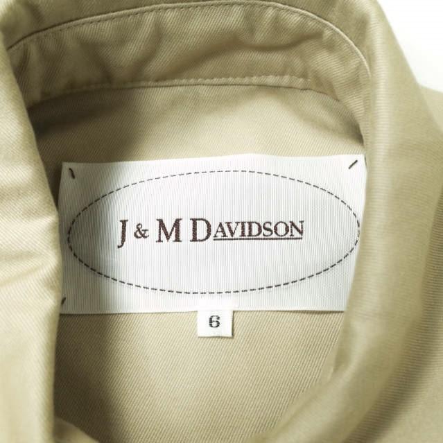 J＆M Davidson ジェイアンドエムデヴィッドソン 日本製 コットンツイル トレンチコート 7923C-20140 6 ベージュ ロング アウター g10114 |  | 02