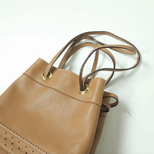 J＆M Davidson ジェイアンドエムデヴィッドソン FRINGE CARNIVAL フリンジカーニバル ブラウン 巾着 ショルダーバッグ ハンドバッグ g10117 |  | 03