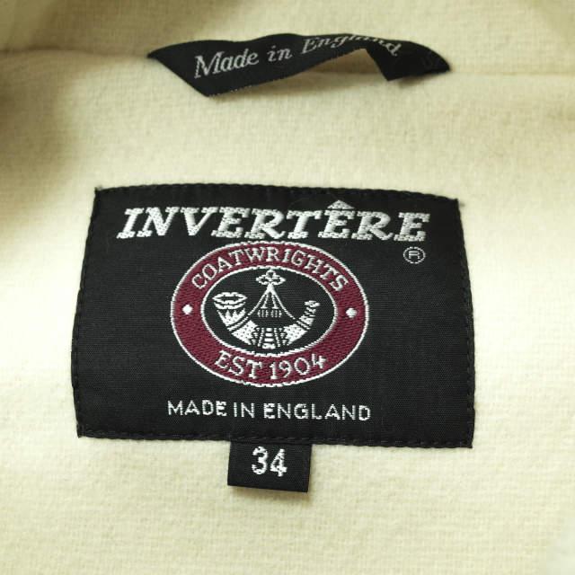 INVERTERE インバーティア BIRMINGHAM DUFFLE COAT ヘリンボーンウール ダッフルコート 34 OFF WHITE MALLALIEU'S ELYSIAN ロング g10124 |  | 02