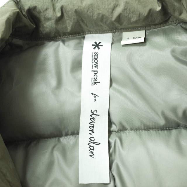 snow peak x Steven Alan スノーピーク スティーブンアラン CHINA DOWN