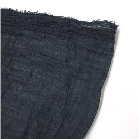 Faliero Sarti ファリエロサルティ イタリア製 大判ストール ネイビー マフラー ユニセックス g10141 |  | 03