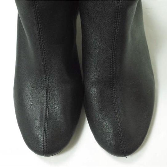 JVAM ジェーヴィーエーエム レザーサイドジップブーツ 38(24-24.5cm) BLACK ヒール シューズ g10165 |  | 04