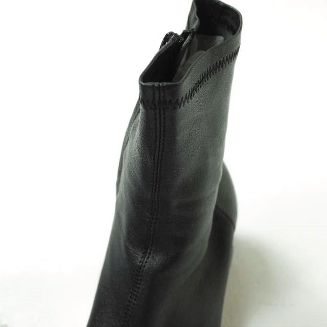 JVAM ジェーヴィーエーエム レザーサイドジップブーツ 38(24-24.5cm) BLACK ヒール シューズ g10165 |  | 05