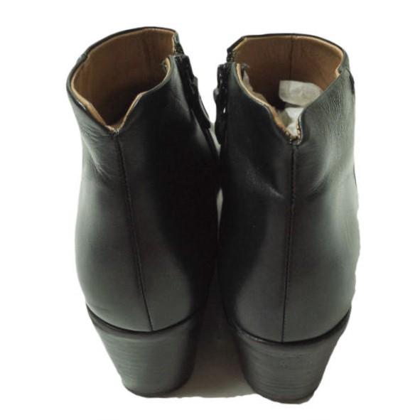 TRACEY NEULS トレーシーニュールズ BOLAN ウエッジソールサイドジップショートブーツ 39(24.5-25cm) BLACK HEART 35 WEDGE g10166 |  | 03