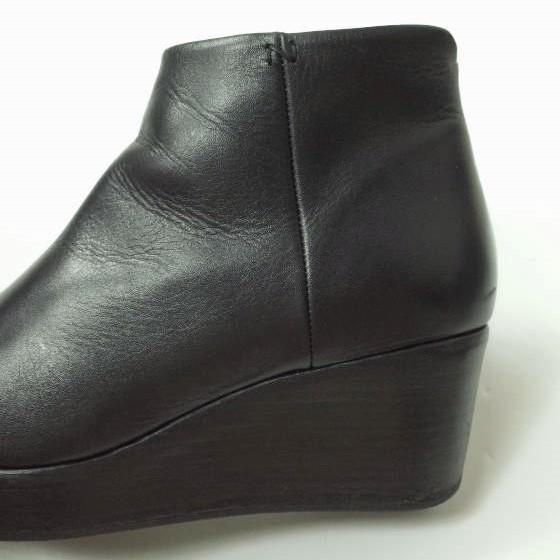TRACEY NEULS トレーシーニュールズ BOLAN ウエッジソールサイドジップショートブーツ 39(24.5-25cm) BLACK HEART 35 WEDGE g10166 |  | 05