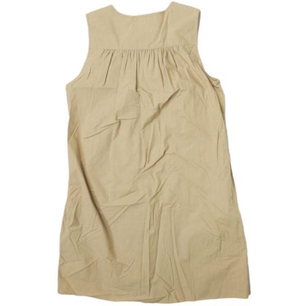 SACRA サクラ 日本製 ノースリーブフリルワンピース SD208041 38 ベージュ トップス g10170 |  | 01