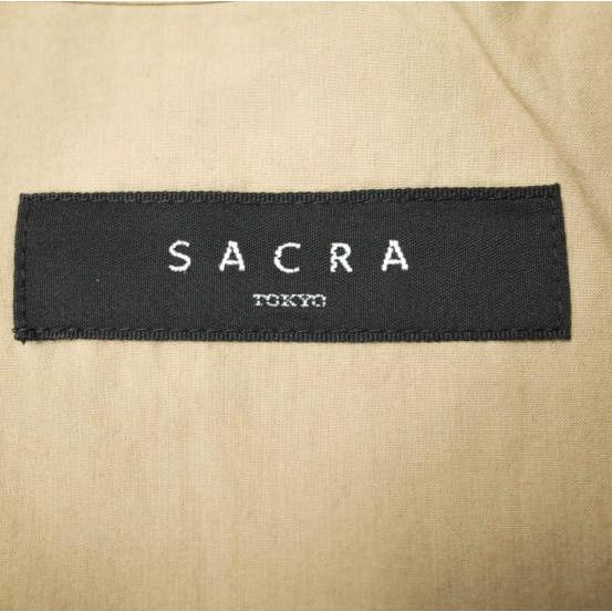 SACRA サクラ 日本製 ノースリーブフリルワンピース SD208041 38 ベージュ トップス g10170 |  | 02