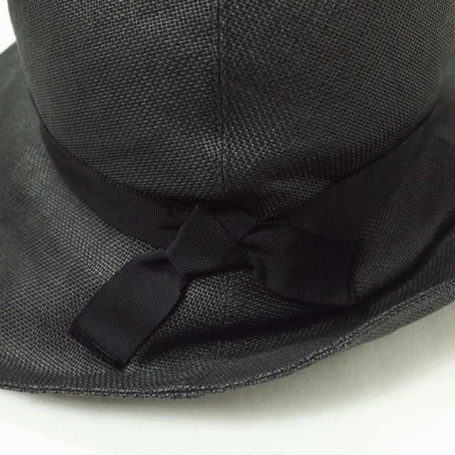 coeur femme クール ファム 日本製 リボンペーパーハット F111308 Free ブラック 麦わら帽子 帽子 g10173 |  | 03