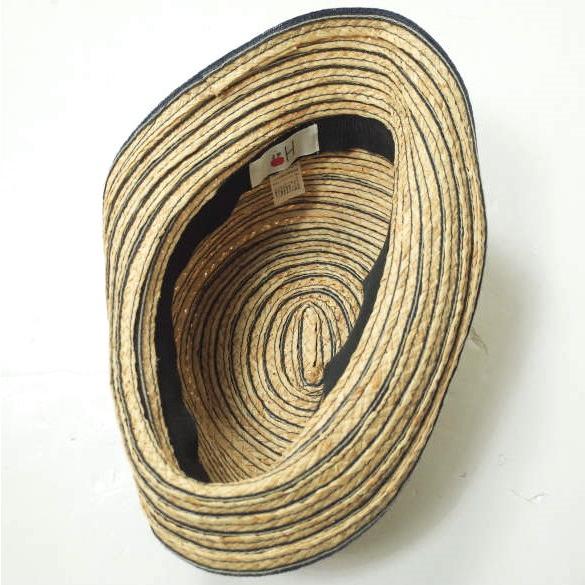 オートモード平田 H.at 日本製 ボーダーストローハット ONE SIZE ナチュラル/ブラック 麦わら帽子 カンカン帽 パナマハット 帽子 g10175 |  | 06