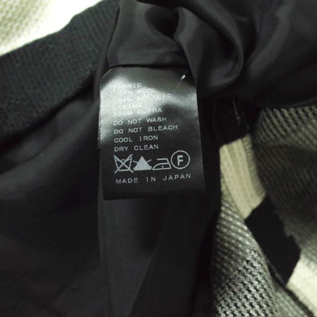 IENA イエナ 日本製 ウールアクリル ボーダースカート 09060900306030 36 ブラック/ベージュ 台形 ボトムス g10178 |  | 07