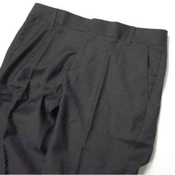 DRESSTERIOR ドレステリア 日本製 グレンチェックノープリーツスラックス 085-62120 38 チャコールグレー パンツ ボトムス g10195 |  | 02