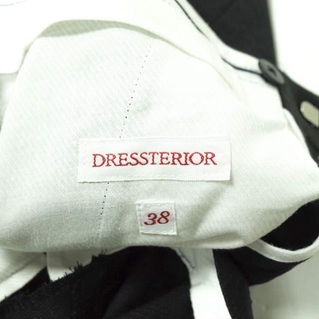DRESSTERIOR ドレステリア 日本製 グレンチェックノープリーツスラックス 085-62120 38 チャコールグレー パンツ ボトムス g10195 |  | 06