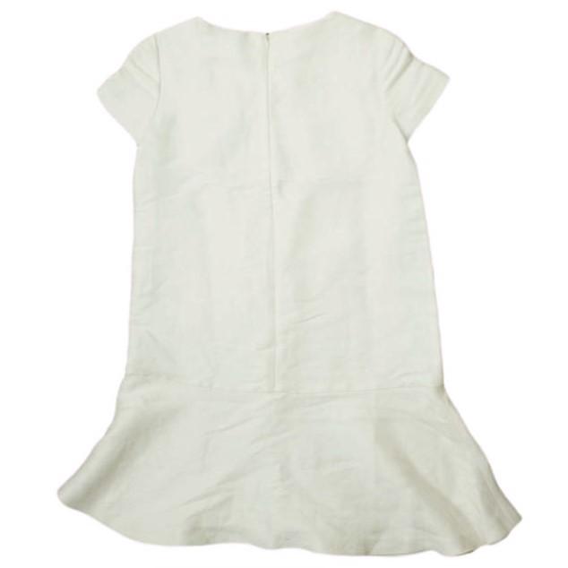 J＆M Davidson ジェイアンドエムデヴィッドソン 日本製 コットンリネン ショートスリーブワンピース 8366-20128 6 ホワイト ドレス g10203 |  | 01