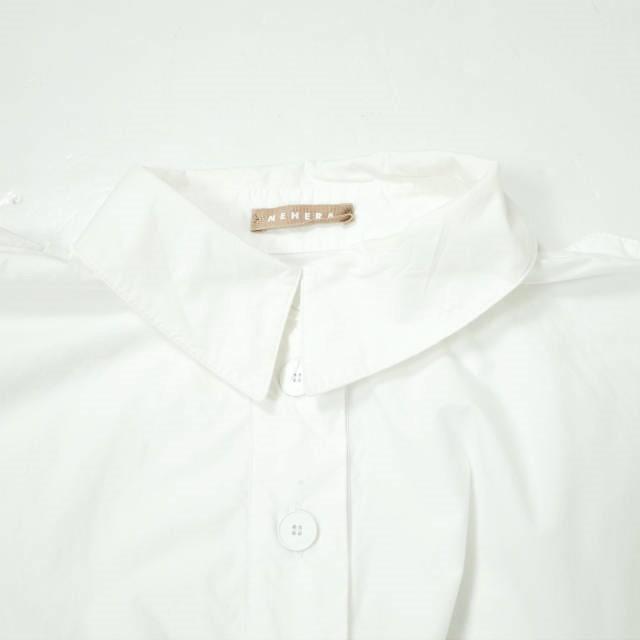 NEHERA ネヘラ オーバーサイズシャツワンピース NRJDR02 34/36 ホワイト ポンチョ ミリタリー ドレス ロング トップス g10210 |  | 03