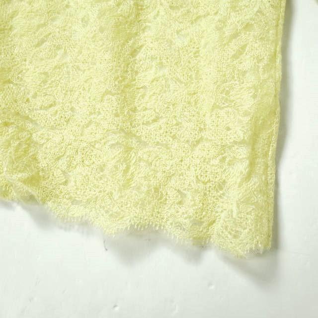 Drawer ドゥロワー レース ヘムスカラップ ブラウス ネイビー 38 Drawer ドゥロワー レース ヘムスカラップ ブラウス ネイビー 38