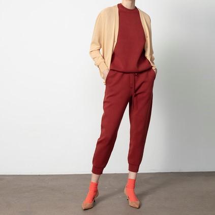 Drawer ドゥロワー 16G天竺Vネックカーディガン 6515-105-0426 1