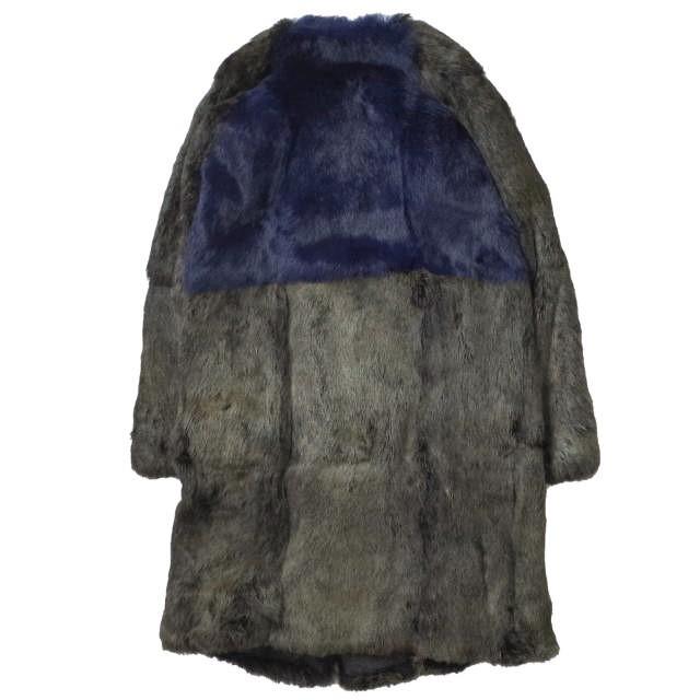 INES＆MARECHAL x edit.for LuLu イネスエマーシャル エディットフォールル 別注 フランス製 ラビットファーコート 36 ノーカラー g10304 |  | 01