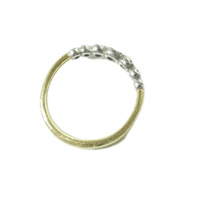 【証明書あり】4号　HUMETE RING [K18 PINK GOLD] HUMETE RING [K18 PINK GOLD] – hum RESTORE
