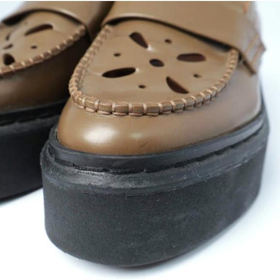 CELINE セリーヌ フィービー期 Perforated Loafer 厚底ラバーソール