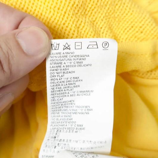 VIKTOR＆ROLF ヴィクターアンドロルフ イタリア製 15SS コットンメッシュ ショートスリーブニット S44HA0194 S15262 XS YELLOW セーター |  | 06