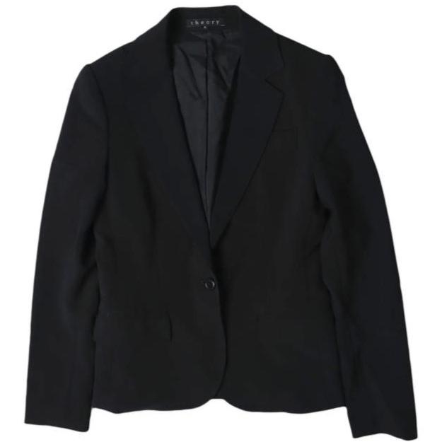 theory セオリー 日本製 GABE-S / URBAN 1Bテーラードジャケット 343105 0 BLACK アウター g10341 | 