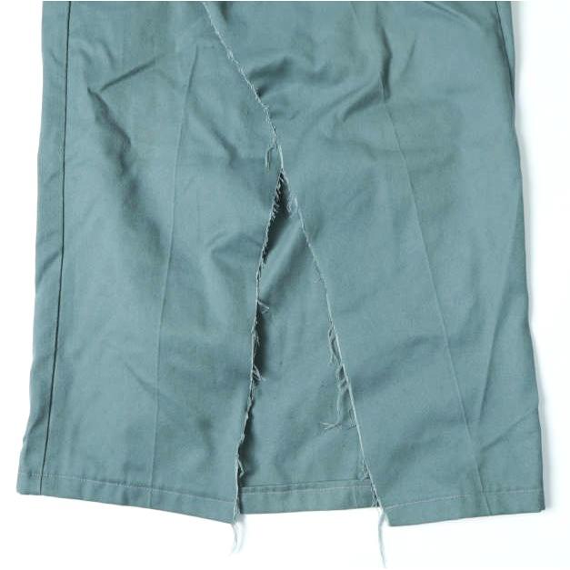 BONUM x Dickies ボナム ディッキーズ 18AW 別注 T/C リメイクラップロングスカート GREEN ジャーナルスタンダード カットオフ ボトムス |  | 04