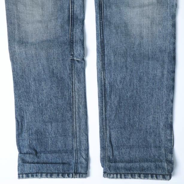 KSUBI スビ アメリカ製 DEE DEE ダメージ加工スリムストレートデニムパンツ 28 Vintage Indigo ボタンフライ ジーンズ TSUBI ボトムス |  | 07