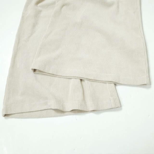 Ray BEAMS レイビームス 19AW コードベロアフレアーパンツ 63-23-0316-101 1 Lt.BEIGE コーデュロイ ベルベット イージー ボトムス g10366 |  | 04