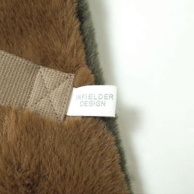 INFIELDER DESIGN x BEAMS BOY インフィールダーデザイン ビームスボーイ 22AW リバーシブルファーマフラー 13-45-0027-412 BROWN g10377 |  | 05