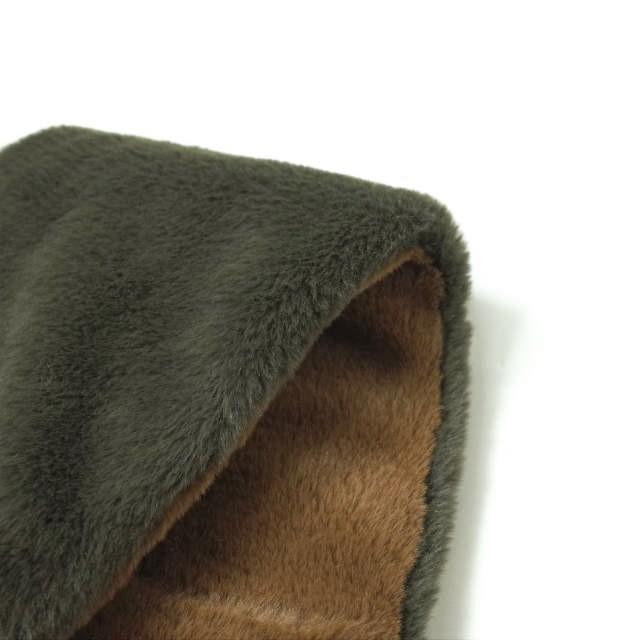 INFIELDER DESIGN x BEAMS BOY インフィールダーデザイン ビームスボーイ 22AW リバーシブルファーマフラー 13-45-0027-412 BROWN g10377 |  | 06