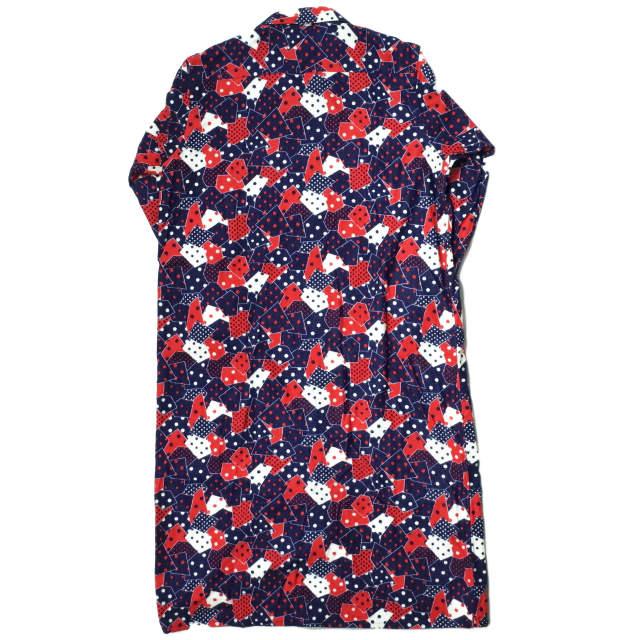 Needles ニードルス 22AW 日本製 Classic Shirt Dress クラシックシャツドレス ?LQ157 2 NAVY/RED ワンピース ワンナップカラー g10386 |  | 01