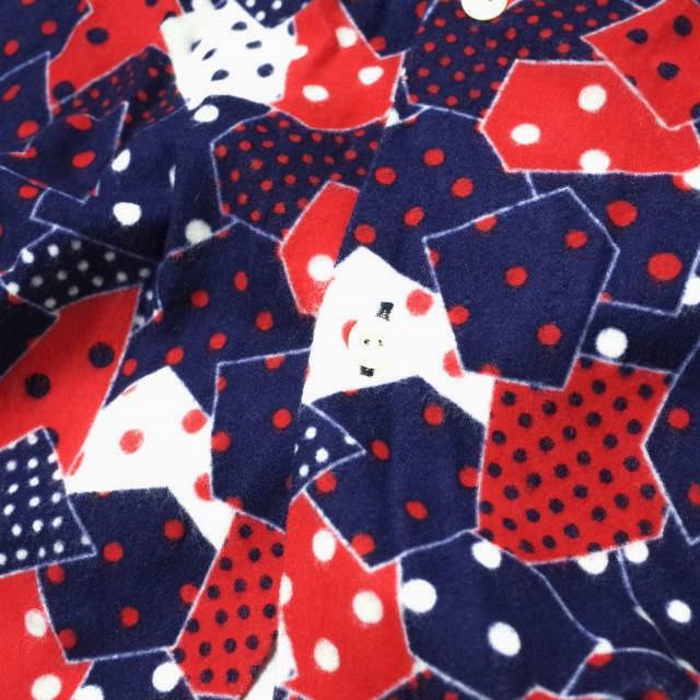 Needles ニードルス 22AW 日本製 Classic Shirt Dress クラシックシャツドレス ?LQ157 2 NAVY/RED ワンピース ワンナップカラー g10386 |  | 05