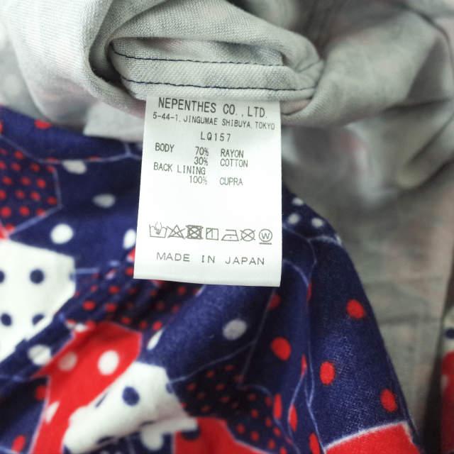 Needles ニードルス 22AW 日本製 Classic Shirt Dress クラシックシャツドレス ?LQ157 2 NAVY/RED ワンピース ワンナップカラー g10386 |  | 07