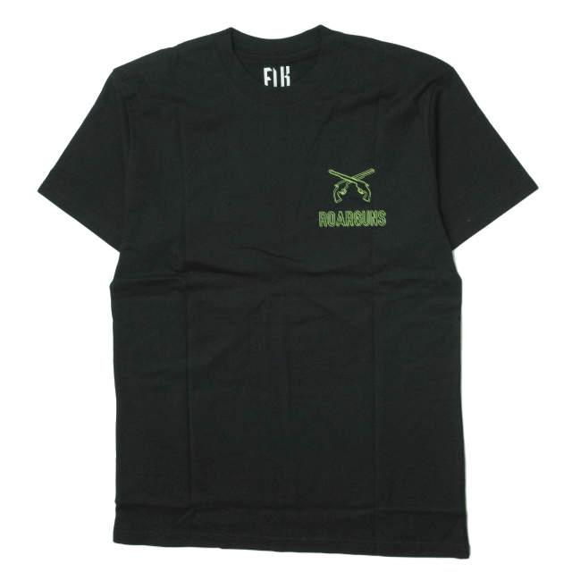 新品【 アドエルム × ロアーガンズ】 8プリント モックネック Tシャツ L roarguns AddElm 8 PRINT POLO (WHITE x BLACK) 商品ページ