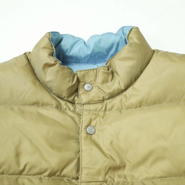 BEAMS BOY ビームスボーイ 20AW ナイロンタフタ リバーシブルダウンベスト 13-06-0203-803 ONE SIZE BEIGE/SAX アウター g10438 |  | 04