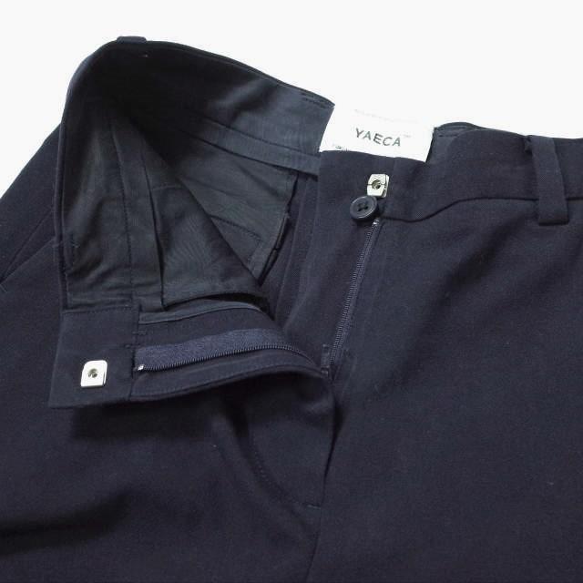 YAECA ヤエカ 日本製 2way pants straight ストレッチストレートスラックス 156051 S ネイビー パンツ ポリエステル ボトムス g10443 |  | 02