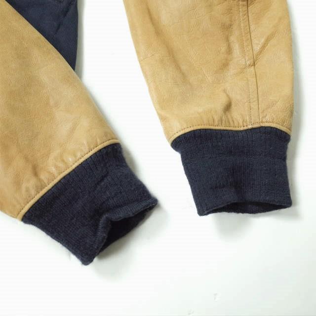 POLO RALPH LAUREN ポロラルフローレン カウレザーレターマンジャケット S ネイビー 袖レザー スタジャン アワード ブルドッグ g10475 |  | 04