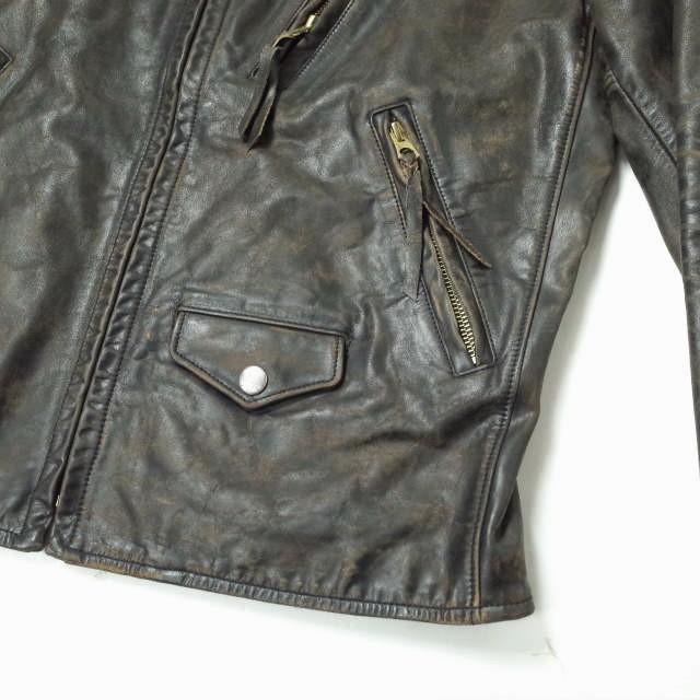 新品 RRL ダブルアールエル 21SS Slim Fit Leather Moto Jacket 新品 RRL ダブルアールエル 21SS Slim Fit Leather Moto Jacket