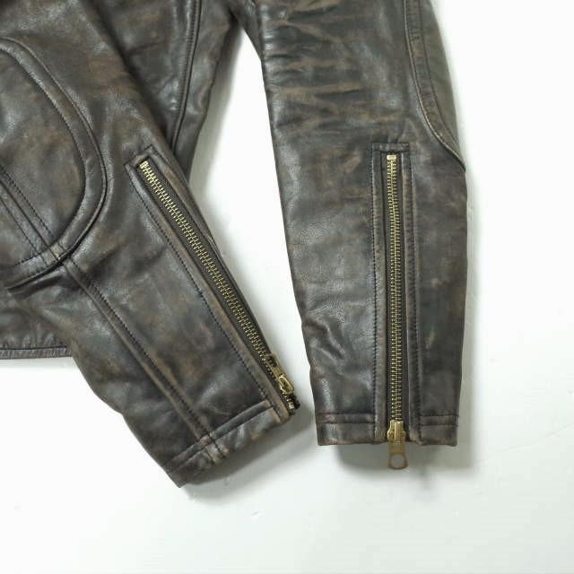 新品 RRL ダブルアールエル 21SS Slim Fit Leather Moto Jacket レザー 