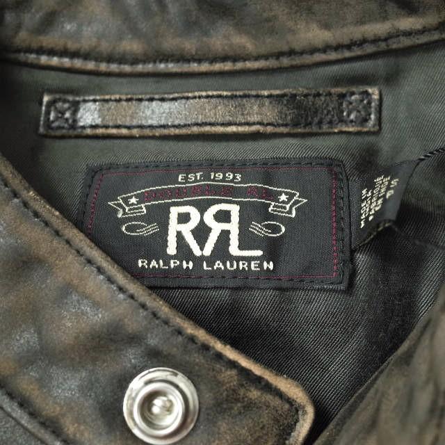 新品 RRL ダブルアールエル 21SS Slim Fit Leather Moto Jacket 新品 RRL ダブルアールエル 21SS Slim Fit Leather Moto Jacket
