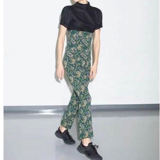 LEINWANDE ラインヴァンド ジャガードニットビスチェ 0218030505 Free