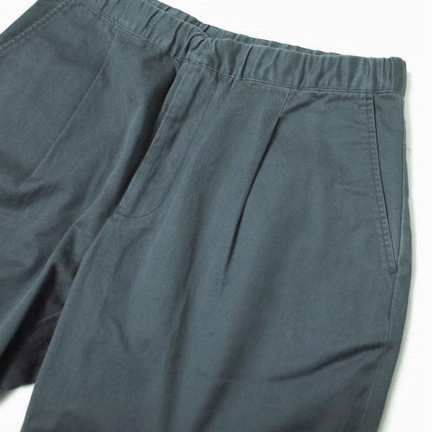 VAINL ARCHIVE ヴァイナルアーカイブ 日本製 EASY-PT-F 1タックテーパードイージーパンツ 2218012 S MID-GRAY クロップド ボトムス g10540 |  | 03