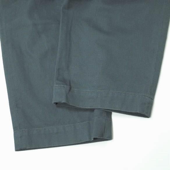 VAINL ARCHIVE ヴァイナルアーカイブ 日本製 EASY-PT-F 1タックテーパードイージーパンツ 2218012 S MID-GRAY クロップド ボトムス g10540 |  | 05