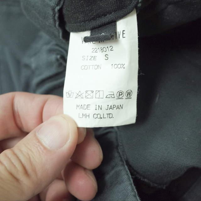 VAINL ARCHIVE ヴァイナルアーカイブ 日本製 EASY-PT-F 1タックテーパードイージーパンツ 2218012 S MID-GRAY クロップド ボトムス g10540 |  | 07