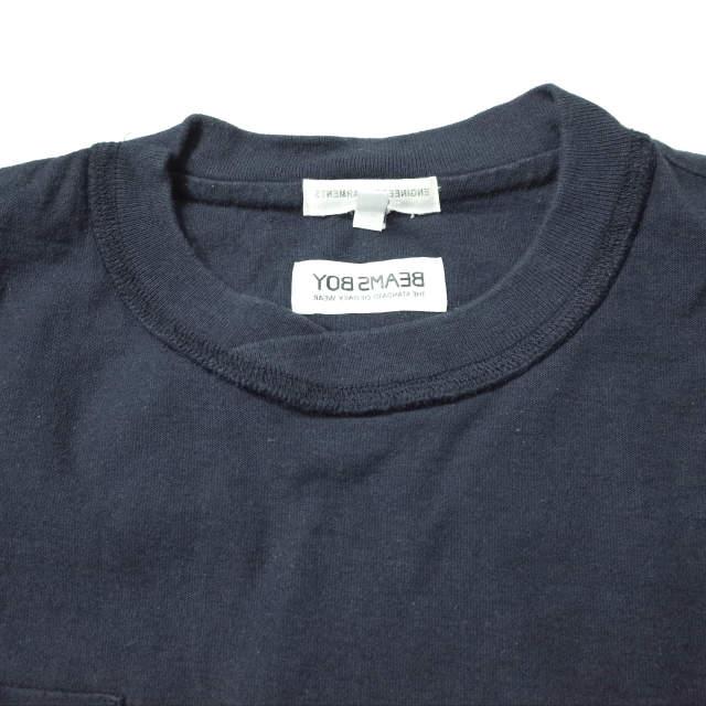 Engineered Garments x BEAMS BOY エンジニアードガーメンツ 19SS 別注 BACK MILLOR T-SHIRT バックミラーTシャツ ネイビー 反転 g10554 |  | 03