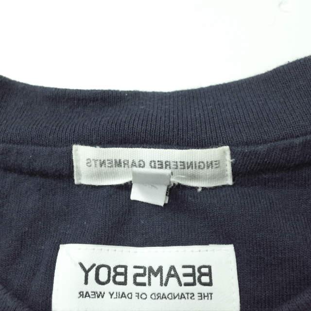Engineered Garments x BEAMS BOY エンジニアードガーメンツ 19SS 別注 BACK MILLOR T-SHIRT バックミラーTシャツ ネイビー 反転 g10554 |  | 07