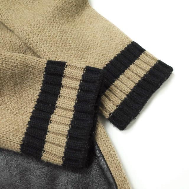 CINOH チノ 18AW V Neck Leather Pocket Knit Vネックレザーポケットニット 18WKN032 ベージュ セーター スリット ウール ロング g10569 |  | 04