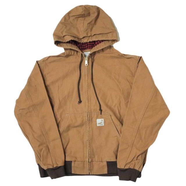 orslow x BEAMS BOY オアスロウ ビームスボーイ 別注 日本製 ブラウンダックフードジャケット XS(0) BROWN ワーク ブルゾン g10572 | 